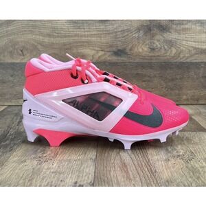 Nike Alpha Menace 4 Pro NRG Pink Football Cleats HJ4568-600 Mens Size 10.5